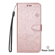 Ốp lật cho Oppo A96 A76 A36 A53 A53S A33 A92 A72 A52 A32 2020 K10 Realme 9i 4G 5g Ví da bìa sách đồ