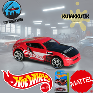 Hot Wheels Mobil Balap Sedan Nissan 370z Greddy Merah HW Workshop