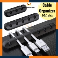 Woweveryday USB Cable Organizer Cable Holder Cable Winder Cable Clips Wire Organizer Wire Winder 3 s