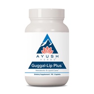 Guggal-Lip Plus, Advanced Ayurvedic Lipid and Metabolic Support Supplement, Plant-Based Guggul Suppl