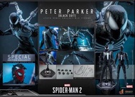 全新未開 hot toys hot toys vgm56b Peter Parker Spider-Man black suit exclusive 特別版