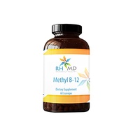 Radiantly Healthy RHMD Methyl B-12 Lozenges - 5000mcg B12 Methylcobalamin Methyl B12 - Vegan Vitamin