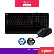 Logitech Christmas Gaming Night Bundle Pack - G102 Mouse + G213 Keyboard
