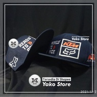 KTM FOXX Navy/ 102 Hat/ Snapback Hat/ racing Hat/ Cycling/ Hip Hop/ motocross/ Motorcross KTM FOX