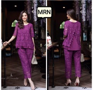 Setelan full brokat cutie minute import bangkok