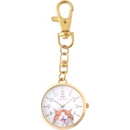 【Direct from Japan】Fieldwork Watch Pocket Watch Keychain Watch Cat Cat Key GY048, Braun #2