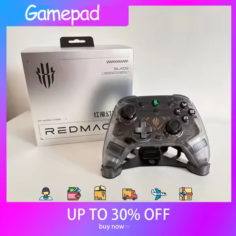 New for Nubia RedMagic RGB Motor Vibration Bluetooth Controller Phantom Blade Cyber Gamepad for Swit