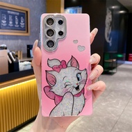Cute Aesthetic for Samsung Galaxy S25 S24 Ultra Case Creative Design Cat S25 S25Plus Galaxy A36 A56 