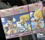 全新未開封 眼鏡廠 WCF DBZBO 006 終極 孫悟飯 004 超3 悟天格斯 002 悟空
