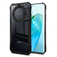 Transparent Acrylic Soft TPU Frame Armor Cover For Honor X9a 5G 6.67" Shockproof Coque Honor X9d Hon
