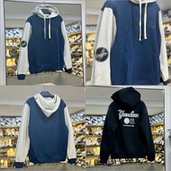 [GENUINE] New ERA LA DODGERS NAVY HOODIE GRAY SLEEVES * GENUINE NEW ERA HOODIE SWEATSHIRT FULL TAG