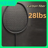 Carbon Aluminum Alloy Frame Badminton Racket 28lbs