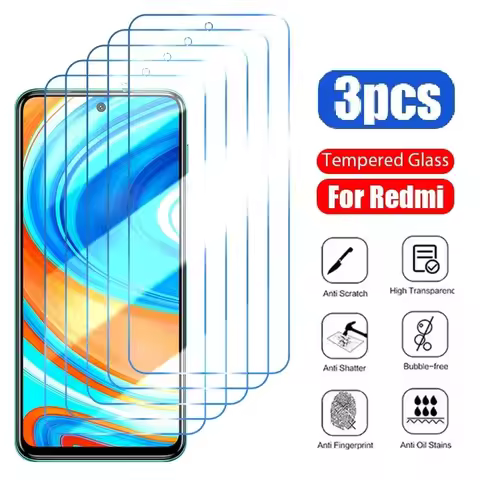 3Pcs 9D Tempered Glass For Xiaomi 6 Mi 8 Lite Max 3 2 2S 9 SE A2 A1 6A 7A 4 Redmi Pro 5A 14C 13C Scr