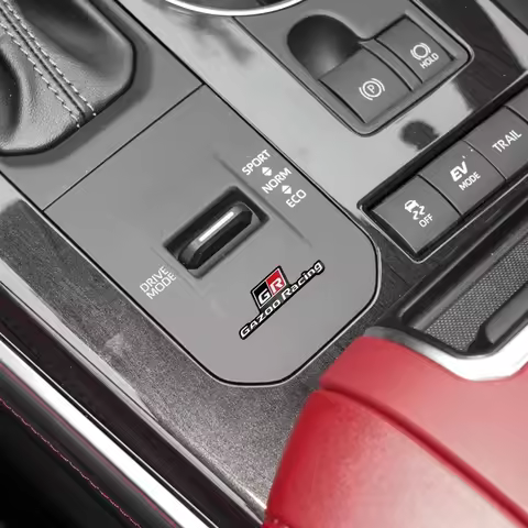 For Toyota Supra Sport Gr Sport C-Hr Rav4 Prius Auto CamryFor Toyota GR Sport 3d Car Sticker Metal L