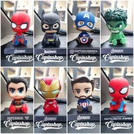 SOLAR PIR Spiderman Captain America Decorative Car Decoration Accessories