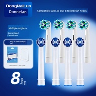 Dongnailun Adapt to Braun Oral B/oralB Electric Toothbrush Head D12D16D100 Universal Replacement P20