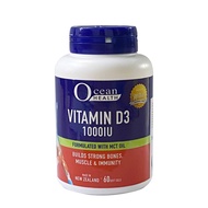 "OCEAN HEALTH" VITAMIN D3 1000 IU 60s