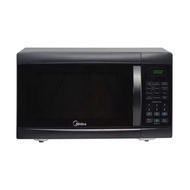 Midea 25L Digital Countertop Microwave Oven (Model: EM825AGS-BK).