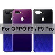 6.3 inch For Oppo F9 / F9 Pro Back Battery Cover Door Housing case Rear Glass parts for Oppo F9 Pro Battery Cover High Quality