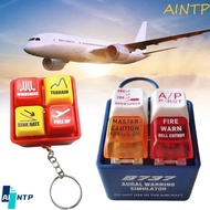AINTP EGPWS Warning Simulator, Highly Simulated Aircraft Route Pilot Keychain, Portable Pendant 737 