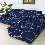 1/2/3 Seat Elastic Sofa Cover L Shape or Normal Sofa Cover Free One Pillowcase