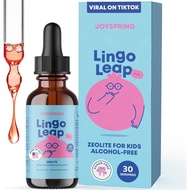 JoySpring LingoLeap – Liquid formula for children，Contains zeolite、Methylated Vitamins B12and Vitami