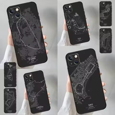 F1 Racing Circuit Case For Samsung Galaxy A56 A36 A16 A33 A13 A23 A52 A32 A12 A54 A34 A14 A53 A15 A3