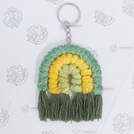 Ready Stock 100% Handmade Macrame Rainbow Keychain Finnmarket Originals Limited Edition