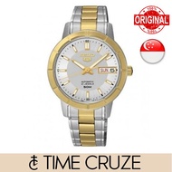 [Time Cruze] Seiko 5 SNK892  Automatic Two Tone Stainless Steel Silver Dial Women’s Watch SNK892K1 SNK892K