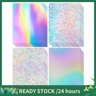 24 Sheets Holographic Cardstock Thick Cardstock for Crafts Card Making, Party Decoration