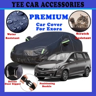 PROTON EXORA PREMIUM Car Cover Outdoor Waterproof Rain Dust Sunshade Kain Tutup Selimut Penutup Kere