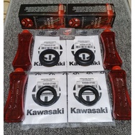 SHOCK SEAL PACKAGE + DUST COVER + (2 SETS) SHOCK OIL KLX DTRACKER 150 USD KLX BF 92049-0148 SHOCK SE