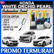 Cat Oles Penghilang Baret Mobil White Orchid Pearl Putih Mutiara Metalik Honda JAZZ CRV HRV Brio Mob