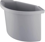 Helit H6106782 Waste Paper Bin Insert for 61057+58 Bin 2 L Capacity Light Grey