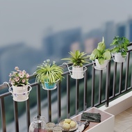 Flower Pot Rack Succulent Rack Hanging Flower Pot Rack Iron Railing Flower Rack Balcony Rack Bracket