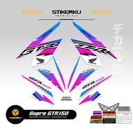 STRIPPING SUPRA GTR 150 / HONDA WINNER 150 STICKER/ GTR GTR150/ SUPRA150/ WINNER150/ HONDA GTR 150 S