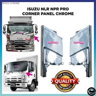 ISUZU NLR NPR PRO CORNER PANEL CHROME ISUZU CHROME ACCESSORIES ISUZU NPR PRO PIPI CRUM KROM PIPI COR