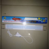MERAH Arwana Recent SPR 6000 3 Rows Hanging LED Light - Red 50 - 60 Cm Aquarium