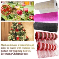 Christmas Wreath Ribbon DIY Christmas Color Of Gold Silver Tree Decorations Ribbon Ribbon Gift S9Q8