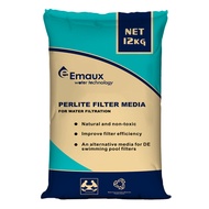 ผงกรอง Perlite Filter Media สำหรับถังกรองผ้า รุ่น GK-110 (บรรจุ 12 กิโลกรัมต่อถุง)