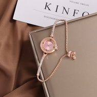 PROMO !! Jam Tangan Wanita Serut Terbaru Rantai Mini Gelang Terlaris