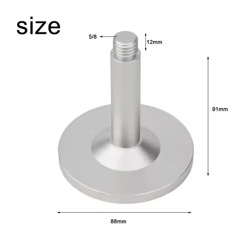 GPS GNSS Antenna with Magnetic Aluminum Base and 5/8 11 UNC Thread RF Connector Designed for Low Fre