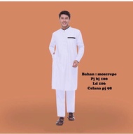 Setelan Baju Dan Celana Koko Pria /Fashion Muslim Pria Trendy