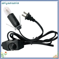 AKIYAMAMIO Salt Lamp E12 Bulbs Durable Universal Light Bulb Holder