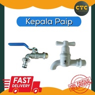 Kepala Paip /Bib Water Tap/ Kepala Paip Plastik / Kepala Paip Mesin Basuh / Kepala Paip Tembaga / Ke