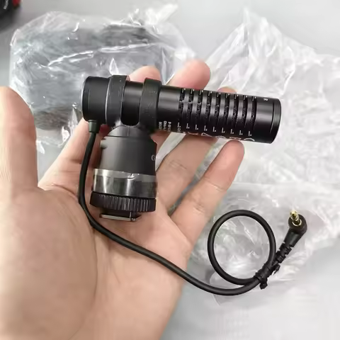 New MIC stereo micphone DM-E100 without wind screen for Canon R5 R6 90D M50 M6II 200D G7X mark III c