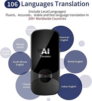 อุปกรณ์เครื่องแปลภาษาใหม่2023เครื่องแปลภาพเสียงอัจฉริยะแบบเรียลไทม์ T11 134ภาษา Tradutor แปลข้อความแบบพกพา