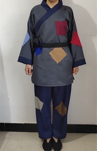 New Arrival Ancient Beggar Clothes Beggar Performance Costumes Broken Men and Women Want Rice Funny 