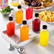 【B&H】 12PCS 60ml Small Glass Bottles With Airtight Lids Clear Sample Boston Bottle/Vials/Containers 