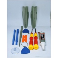 Complete PACKAGE PACKAGE SERVICE TOOLS HP HANDPONE SCREWDRIVER 10 IN 8 IN SCREWDRIVER + GLUE T700015